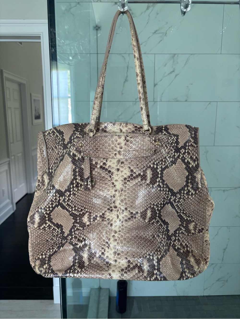 Furla Python Tote Bag - Picture 2 of 5
